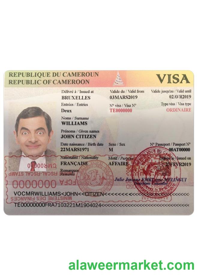 CAMEROON visa